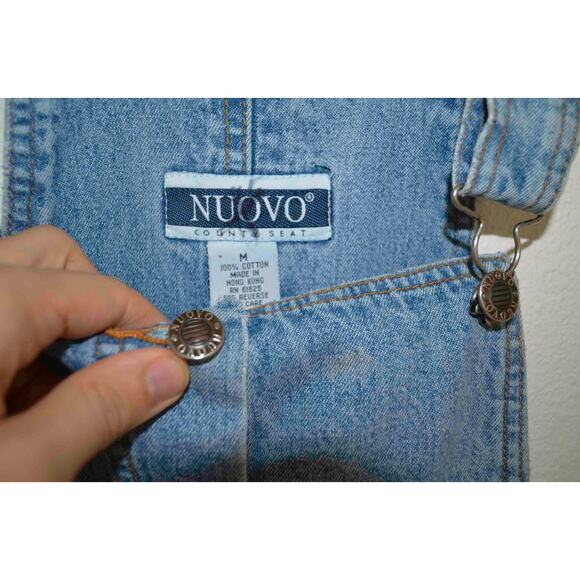 Vintage Denim Maxi Length Jumper Size Medium - Picture 4 of 5